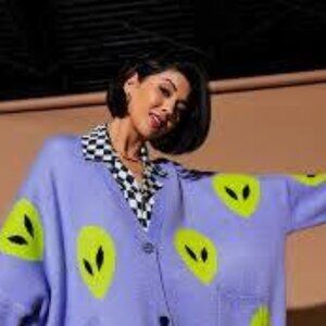 Dressed in LALA Alien Cardigan